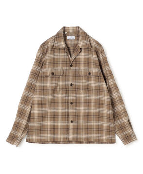 【別注】Salvatore Piccolo VIETNAM コットン チェック シャツブルゾン