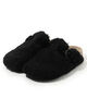 Polyester boa clogs SWLSH8278