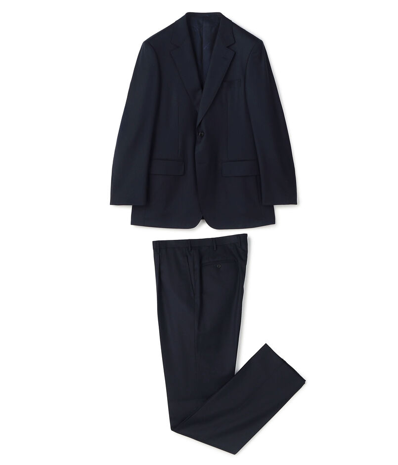 Super150'sウールツイル シングルブレステッド2Bスーツ TROFEO