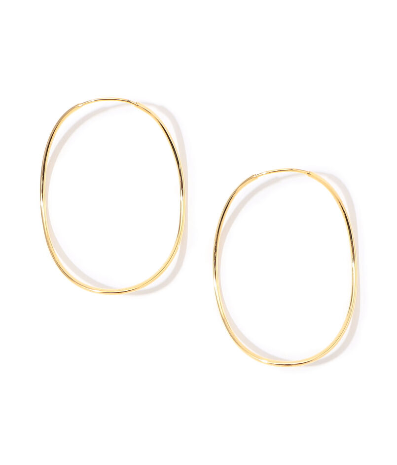 BAR Jewellery CONTOUR ゴールドピアス