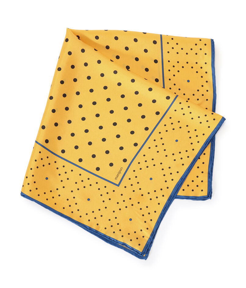 manipuri geometric dot scarf