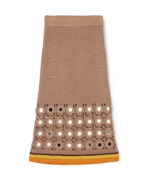 WALES BONNER Crochet Skirt