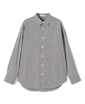 コットンポプリン レギュラーカラーシャツ