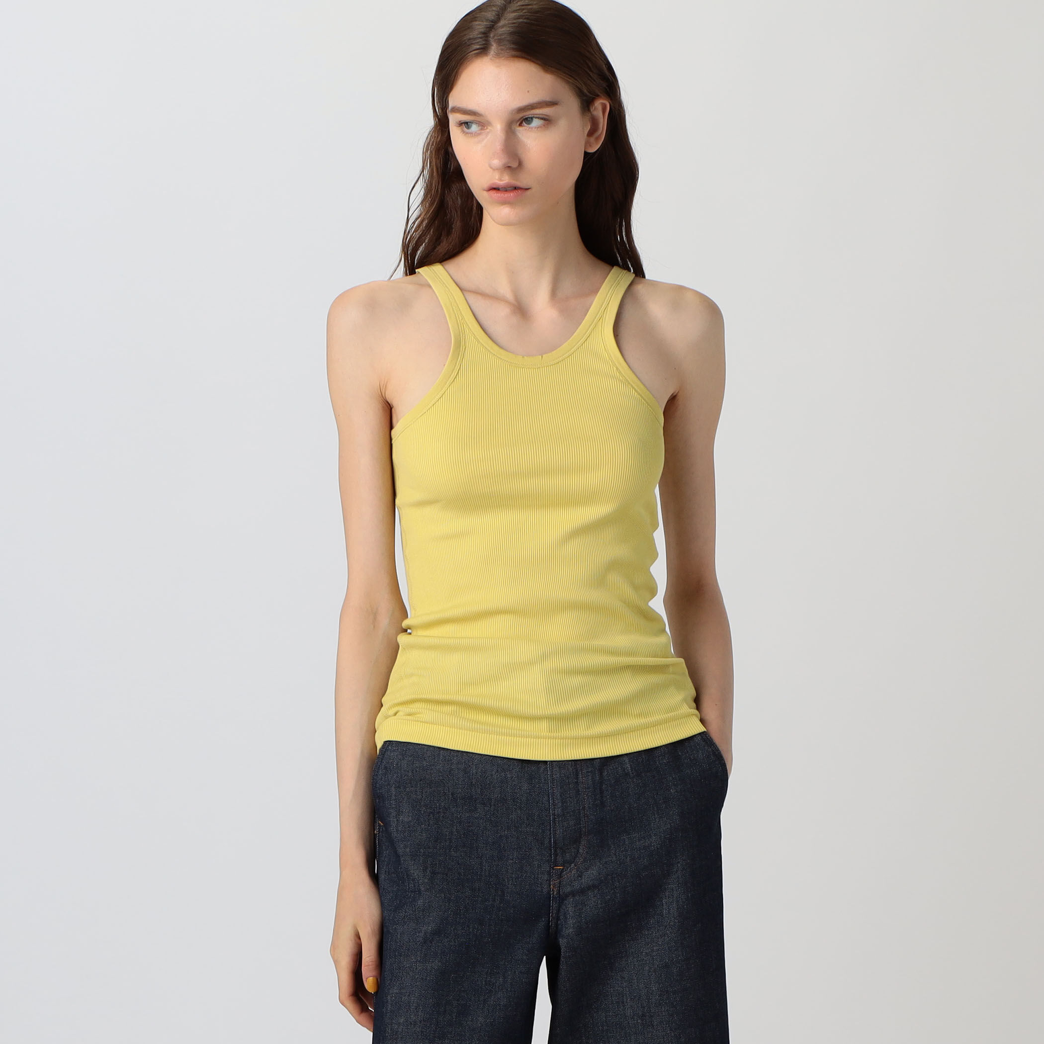 OVERNEATH Rib Tank026 リブタンクトップ｜トゥモローランド 公式通販