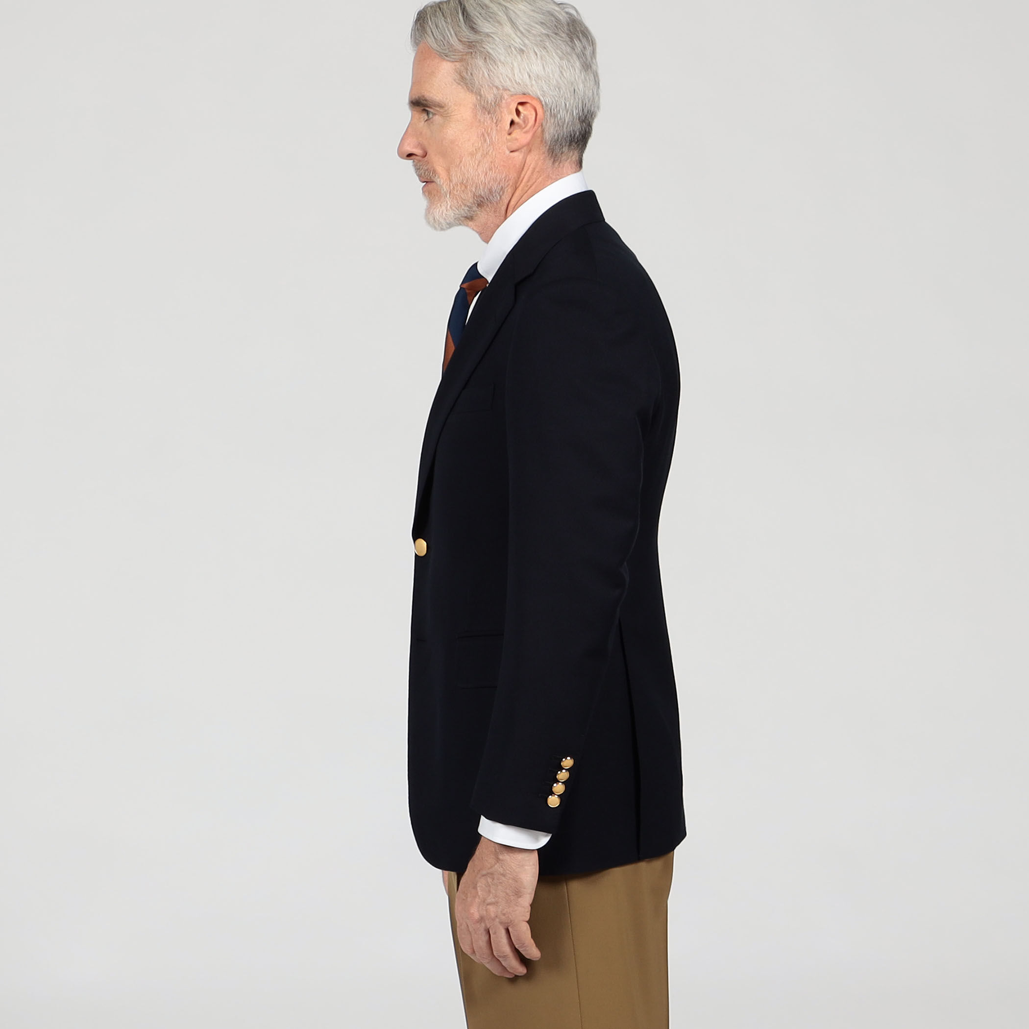 シルクウールモヘヤ シングルブレステッド2Bジャケット NOVARA