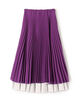 PLAN C PLEATED SKIRT