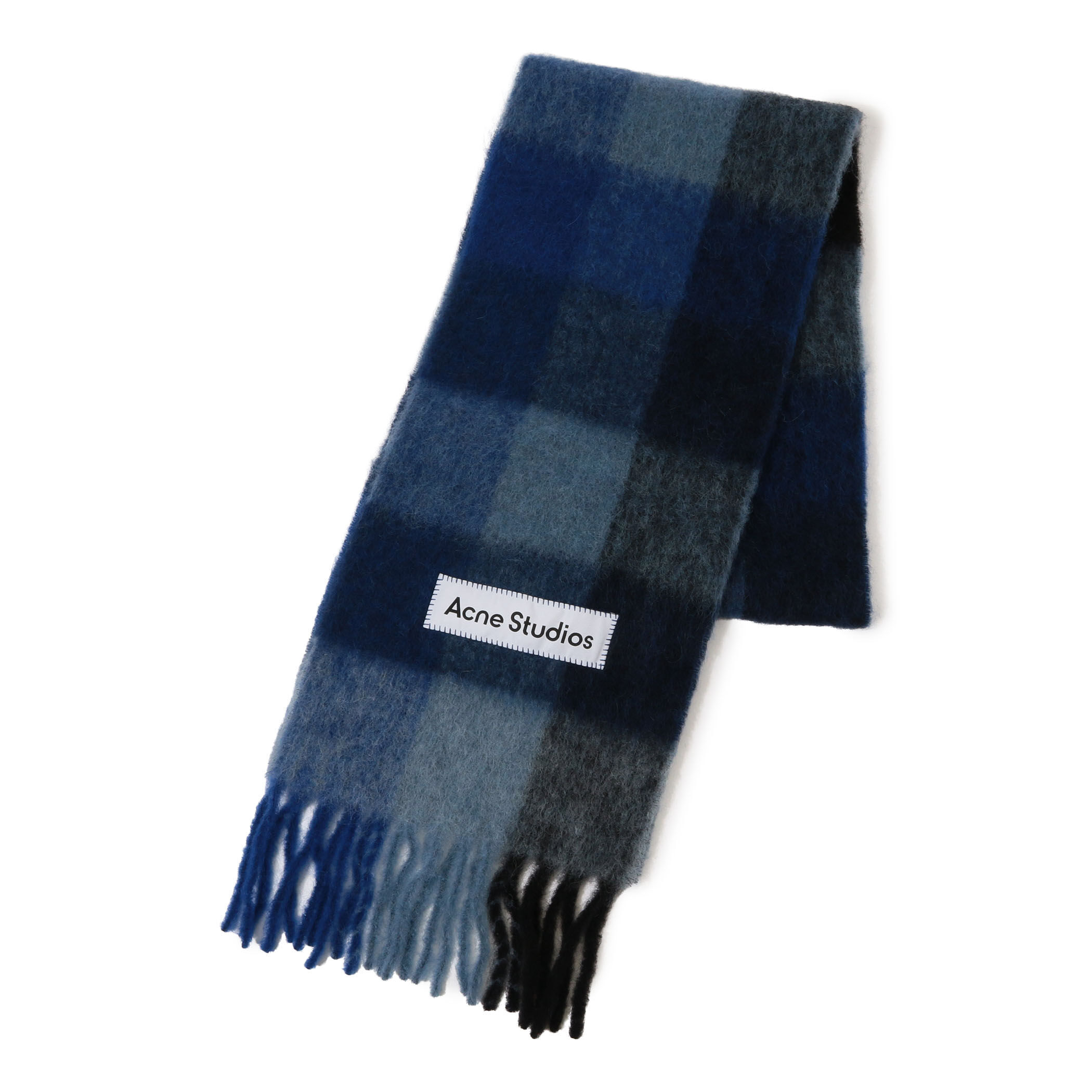Acne Studios モヘヤチェックスカーフ｜トゥモローランド 公式サイト