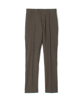 ■Super120'sウールポリエステル ノープリーツスリムスラックス