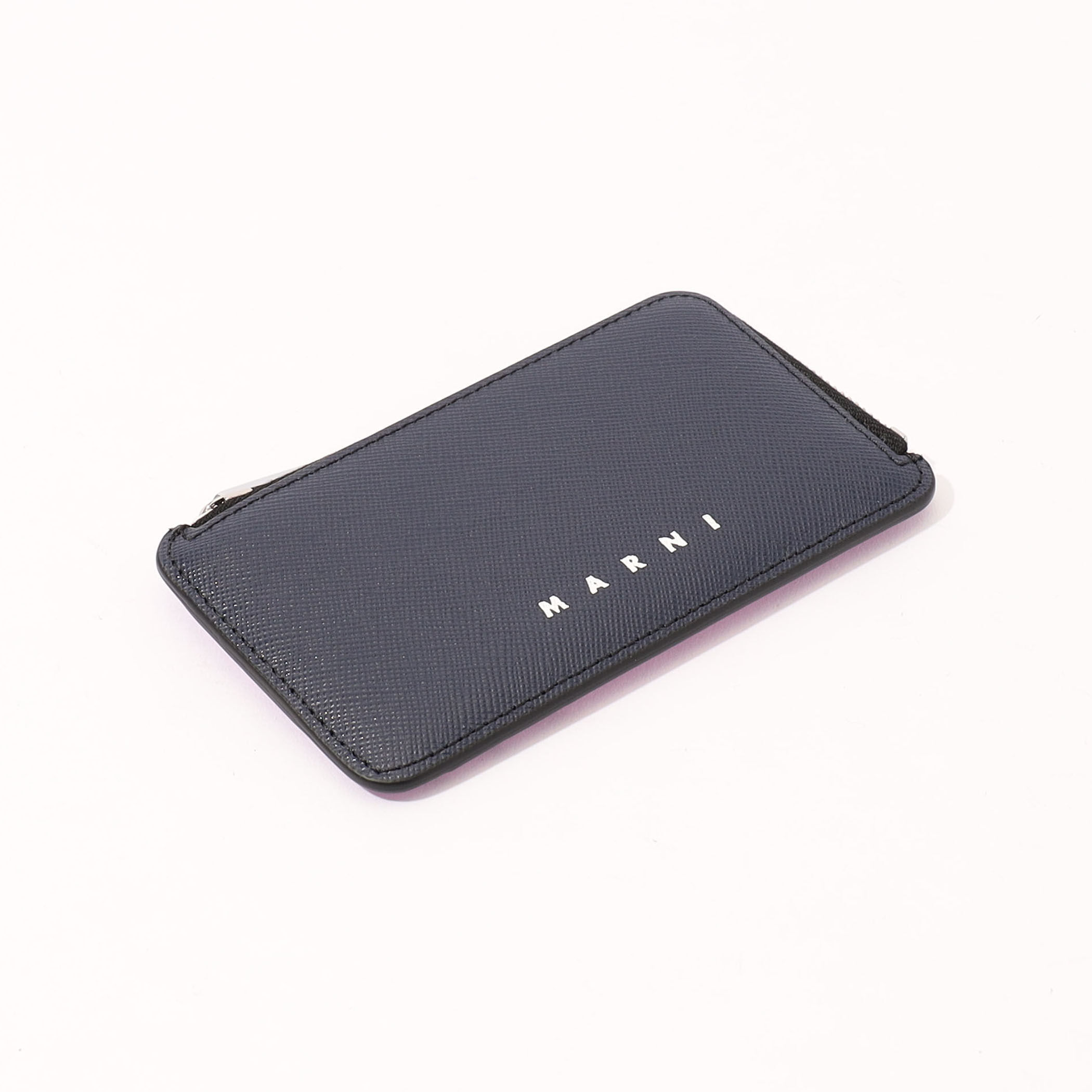 [MARNI]★Leather Zipper Coin Card Holder さいふ★現地セール The Zip Card Holder - Shibuya Fuchsia – MAISON de SABRÉ