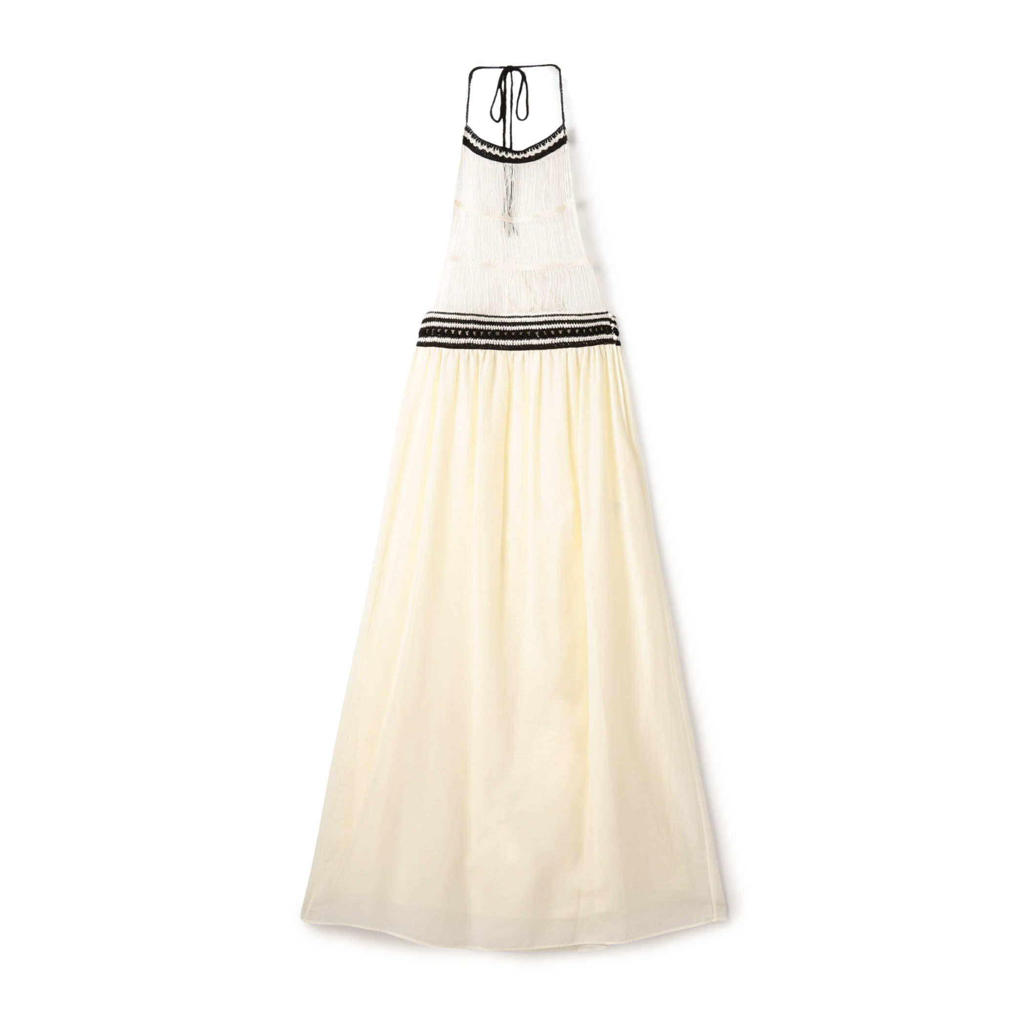 Christian Dior 現行タグ レースライン コットンシルク混ワンピース Christian Dior 現行タグ レースライン コットンシルク混ワンピース