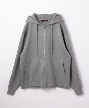 CABaN コットンカシミヤ ジップパーカ