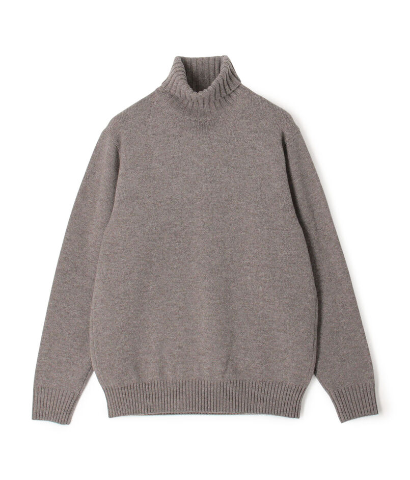 TOMORROWLAND tricot スーパーファインラムウール タートルネックニット