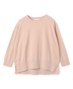 プレーンコットン クルーネックプルオーバー