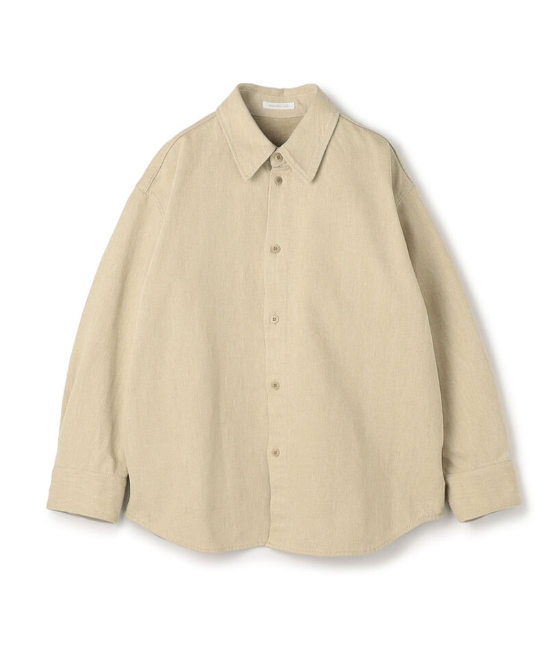 ダストフェードツイル オーバーサイズドシャツ