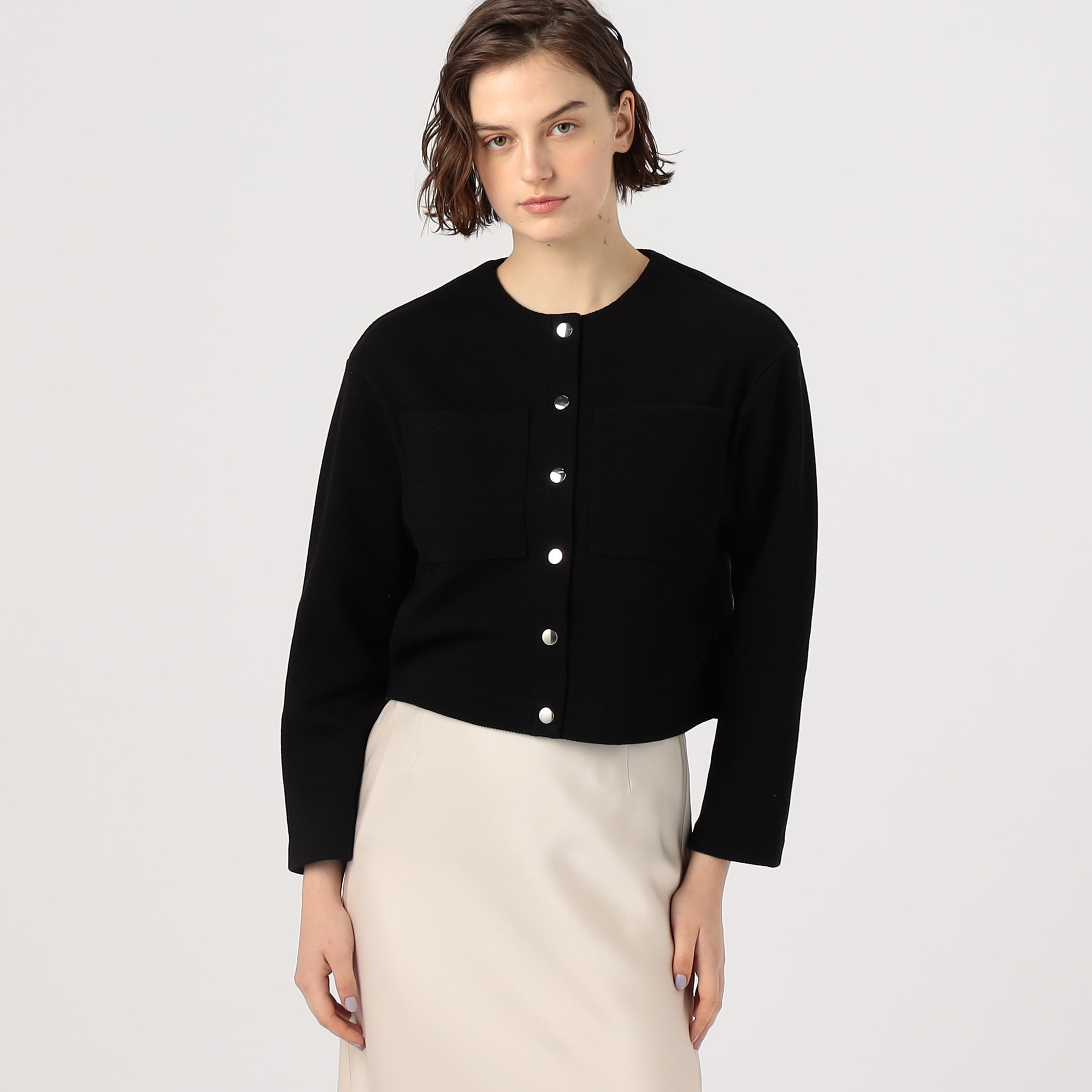 イギージャージー ショートカーディガン｜トゥモローランド 公式通販