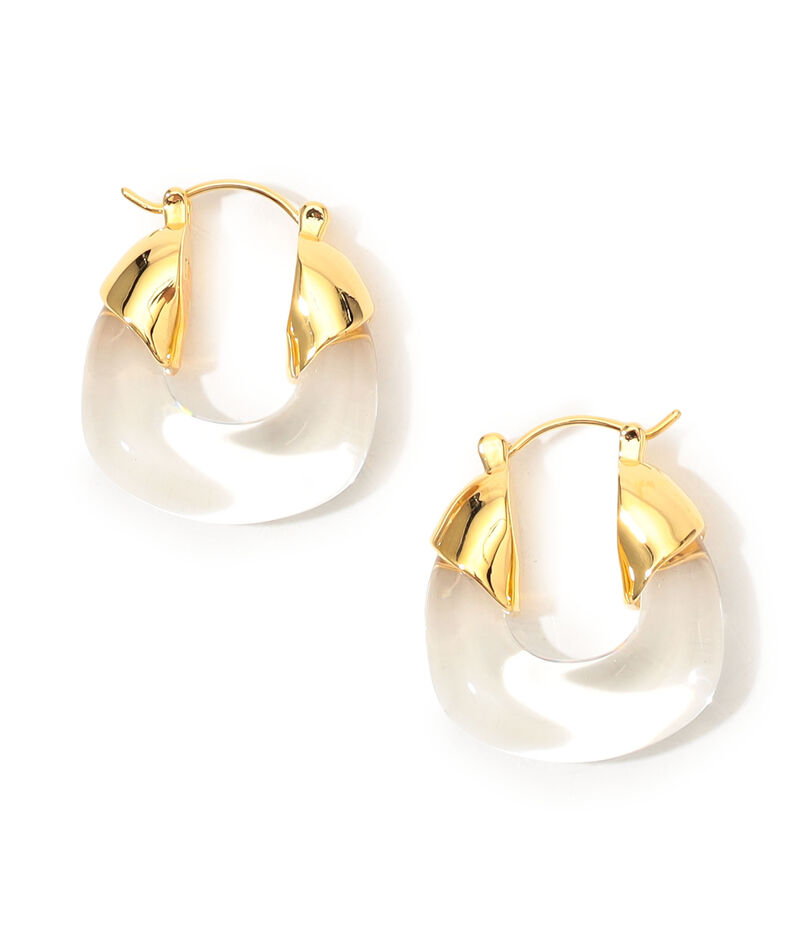 Lizzie Fortunato MINI ORGANIC HOOPS ピアス