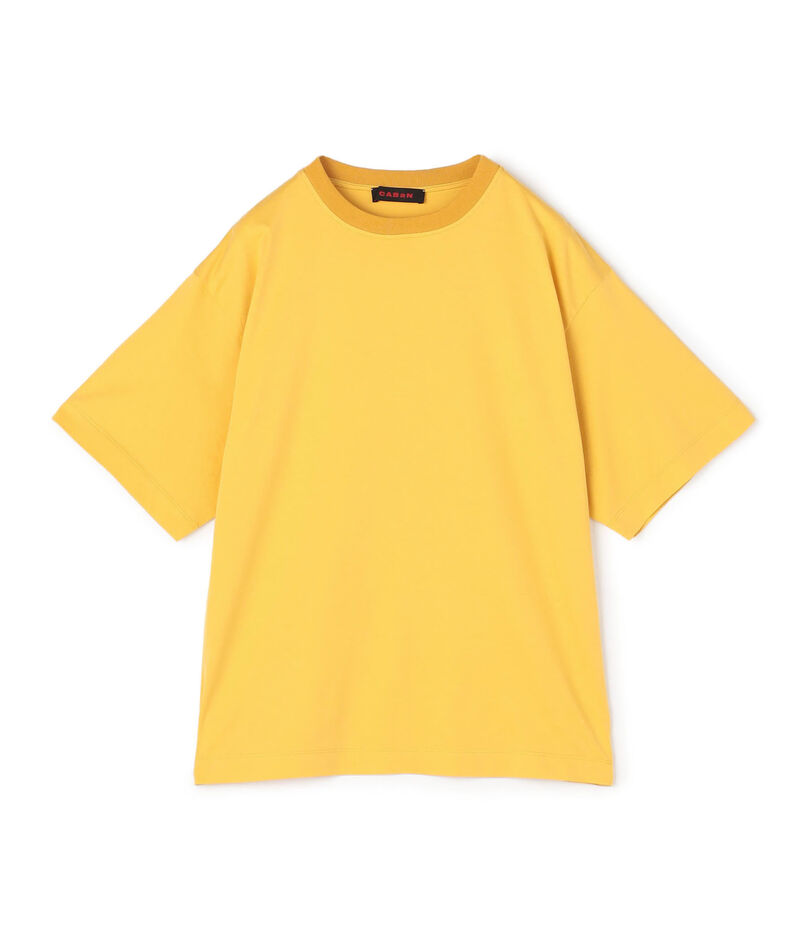 CABaN コットン ドロップショルダークルーネックプルオーバー
