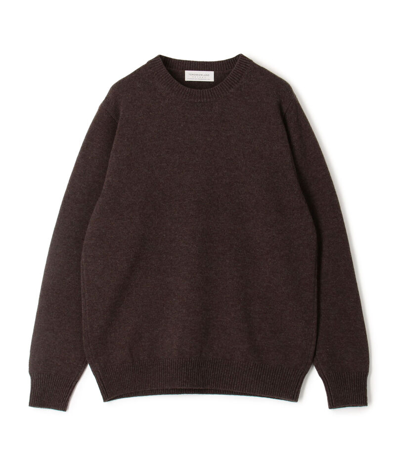 ■■■TOMORROWLAND TRICOT スーパーファインラムウール クルーネックプルオーバー
