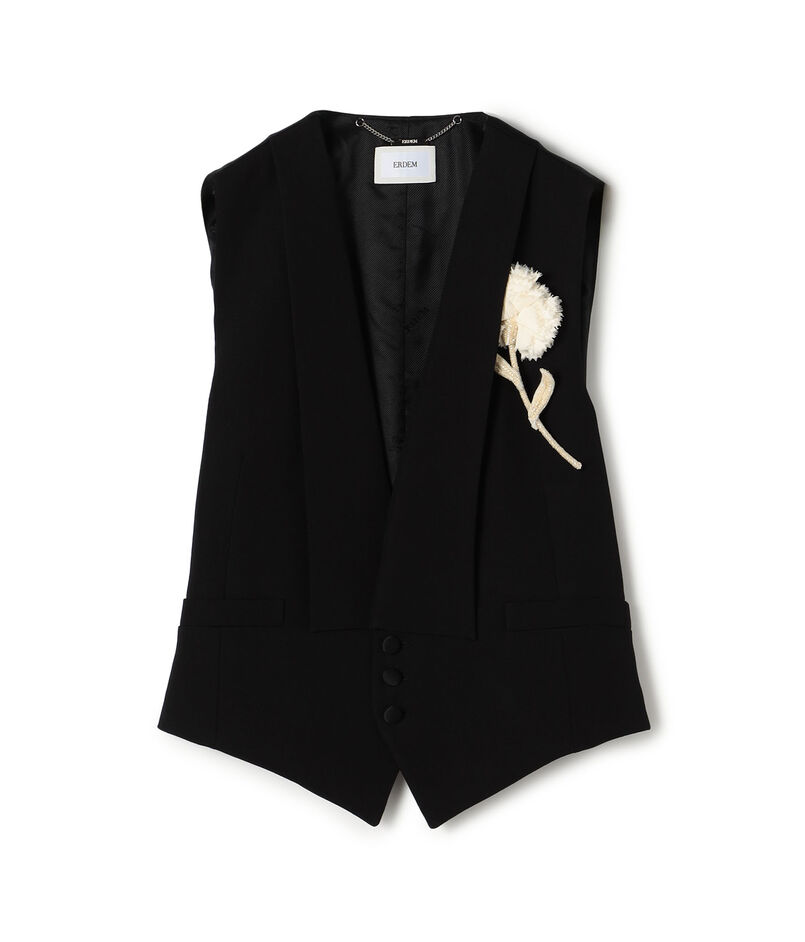 ERDEM TAILORED TOP ベスト