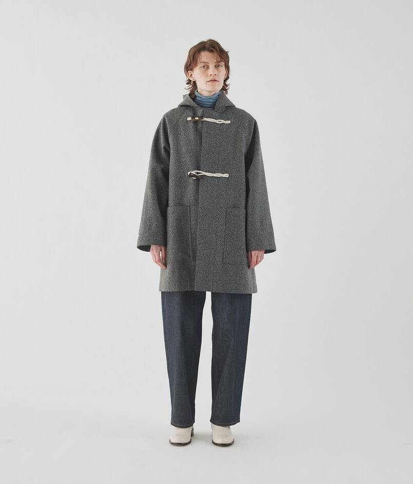 トゥモローランド(TOMORROWLAND ) ウールメルトンダッフルコート  