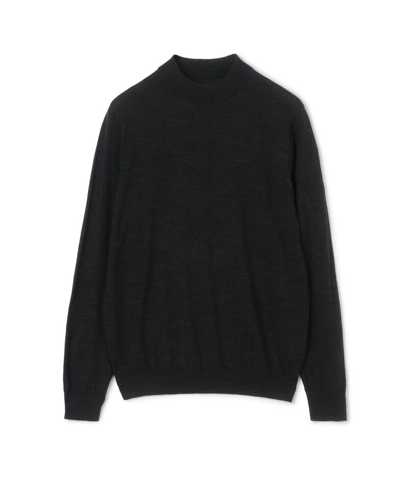 TOMORROWLAND tricot スーパーファインメリノウール モックネックプルオーバー S-WOOL