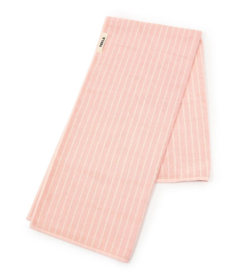 TEKLA オーガニックコットン バスタオル ストライプ 70&times;140