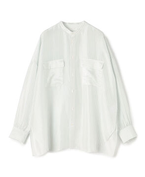 シルクハブタエ フラップポケットシャツ