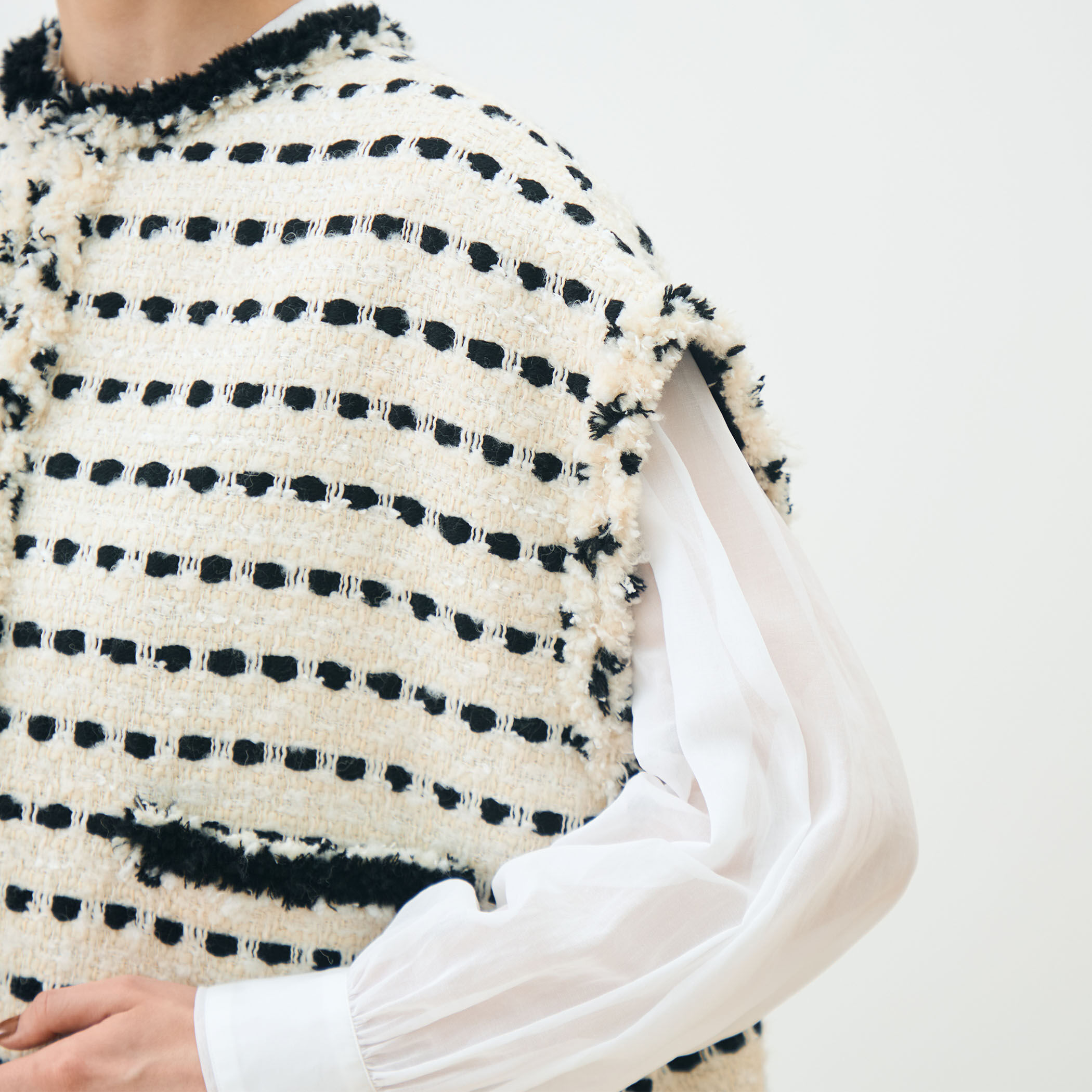 TOMORROWLAND ウィンターボーダー スクエアジレ ウィンターボーダー スクエアジレ｜トゥモローランド 公式通販