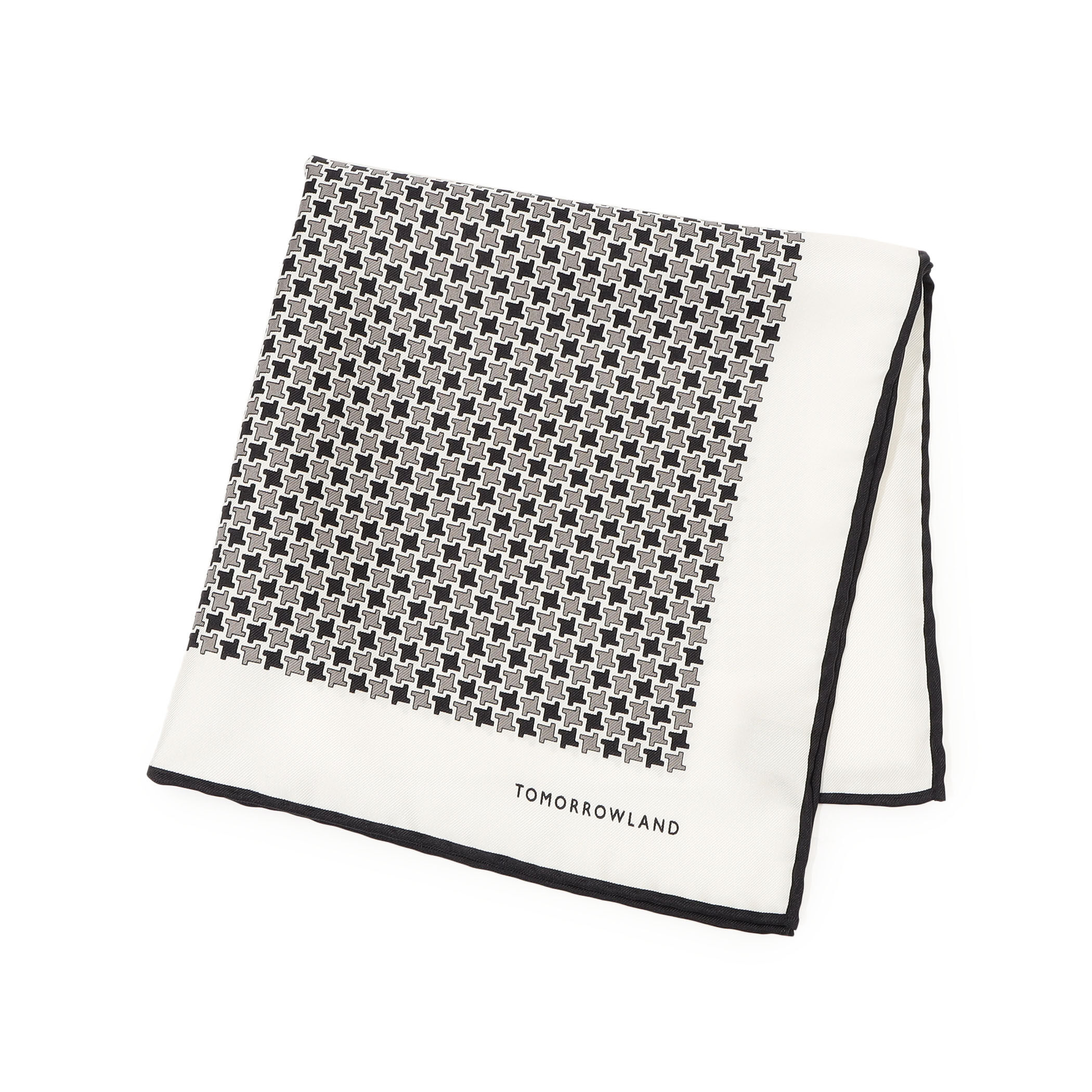 【美品】トゥモローランド ロロピアーナ PILGRIM 50 ポケットチーフ付き TOMORROWLAND シルク ポケットチーフ｜トゥモローランド 公式通販