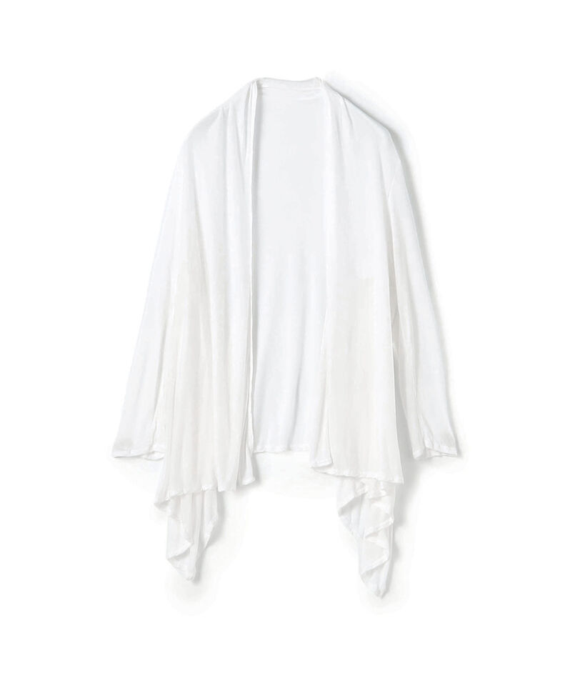 レーヨンカシミヤジャージー フロントオープンカーディガン