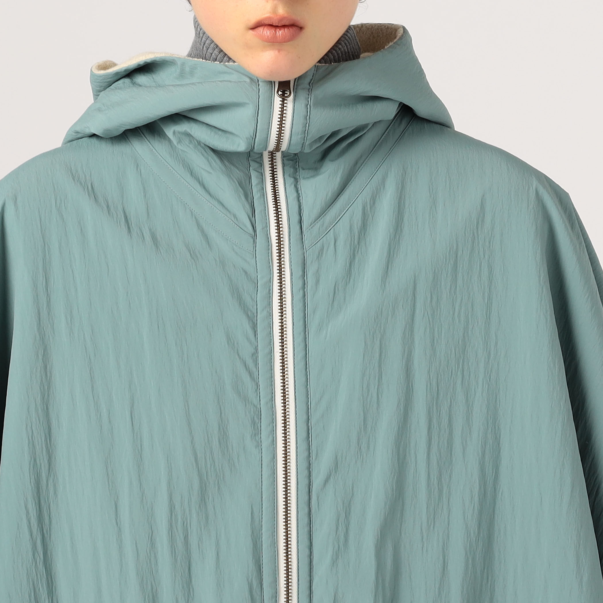 レーヨンウール リバーシブルポンチョ｜トゥモローランド 公式通販