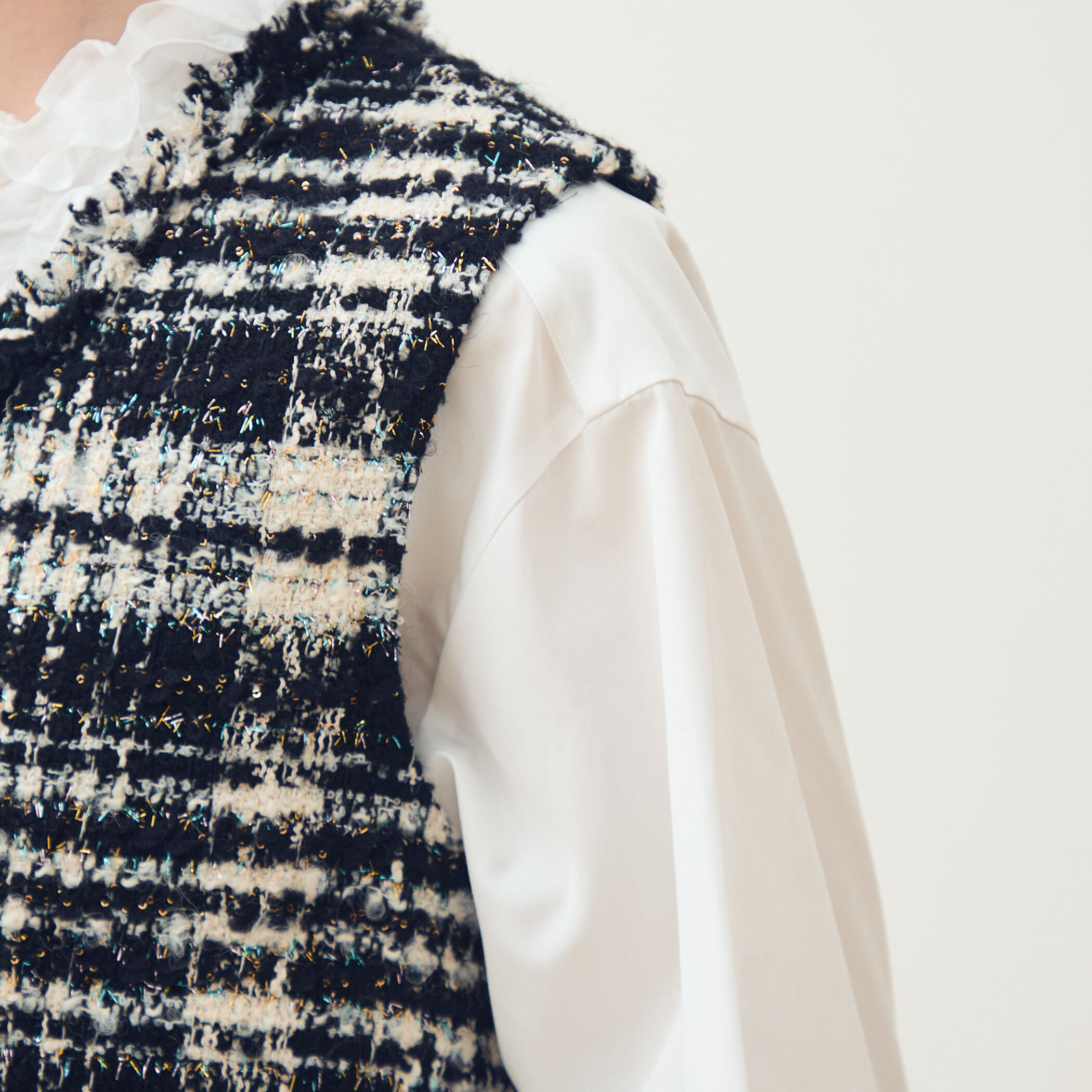 オーロラグレンチェック Vカラージレ｜トゥモローランド 公式通販