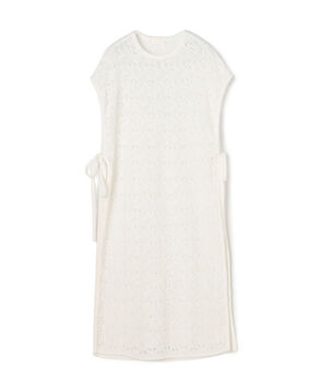 コットンナイロンファンシーヤーン ロングベスト