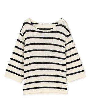 Paper wool round neck Pullover