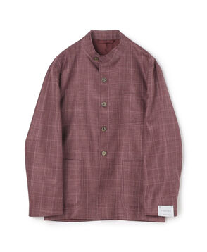 【別注】CARUSO ウールシルクリネン フォレスティエールジャケット