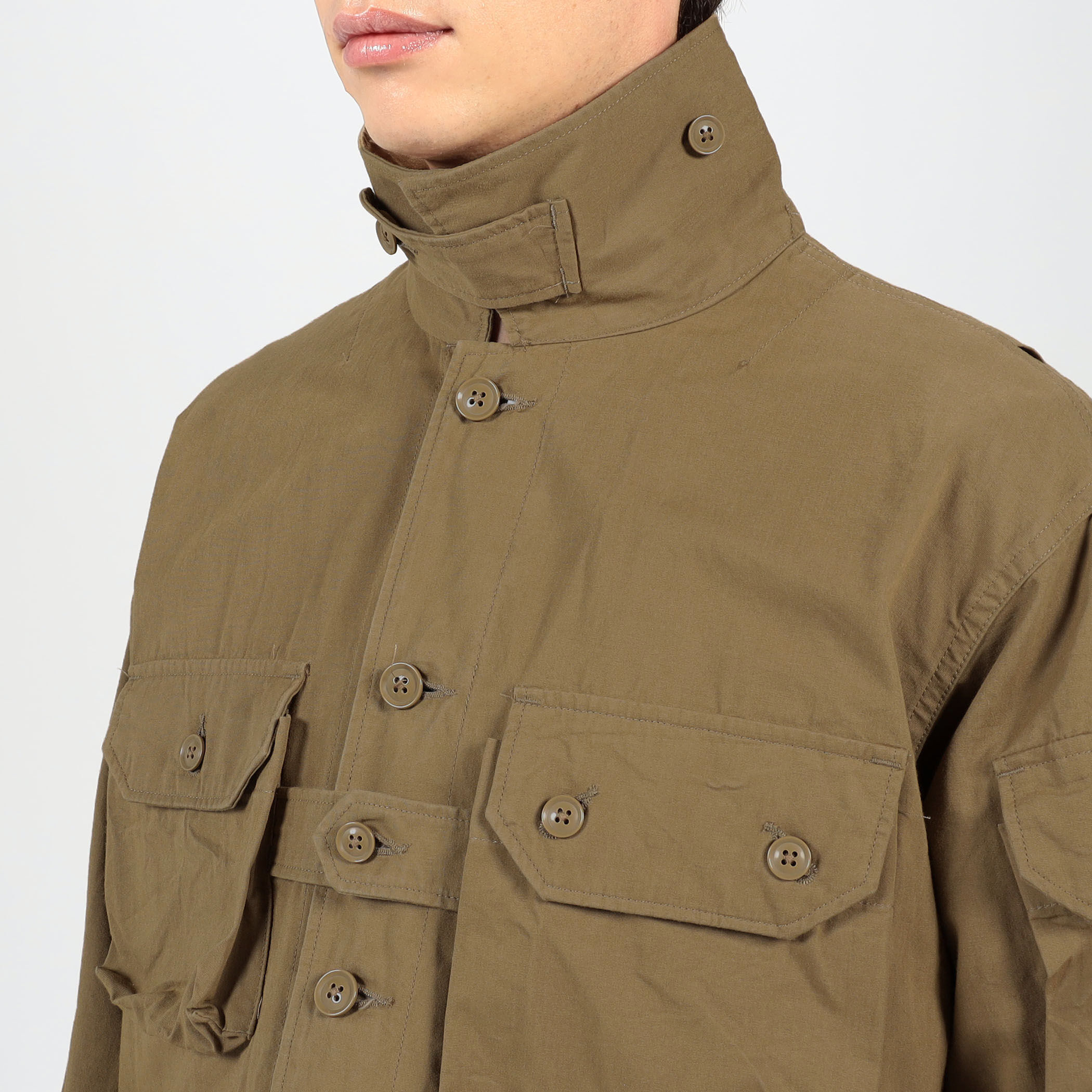 ENGINEERED GARMENTS Explorer Shirt JKT コットンシャツジャケット