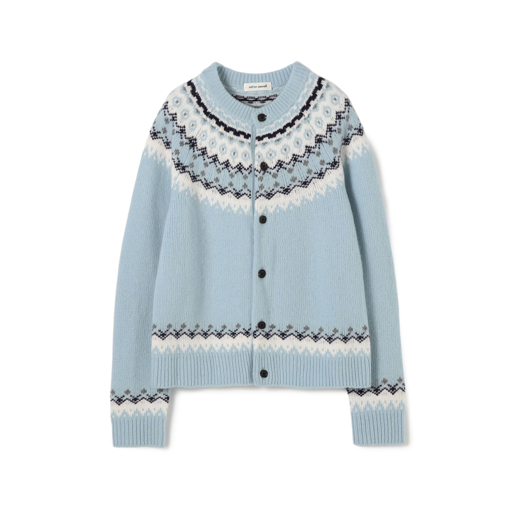 edition pourell フェアアイル ニットカーディガン｜トゥモローランド