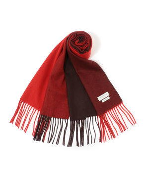 TOMORROWLAND カシミヤ パネルチェックマフラー