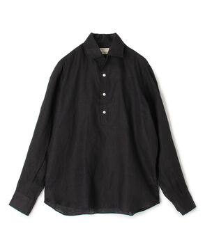 Maria Santangelo リネン ワンピースカラー プルオーバーシャツ