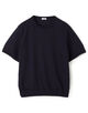 MAATEE&SONS  コットン クルーネック ハーフスリーブニット
