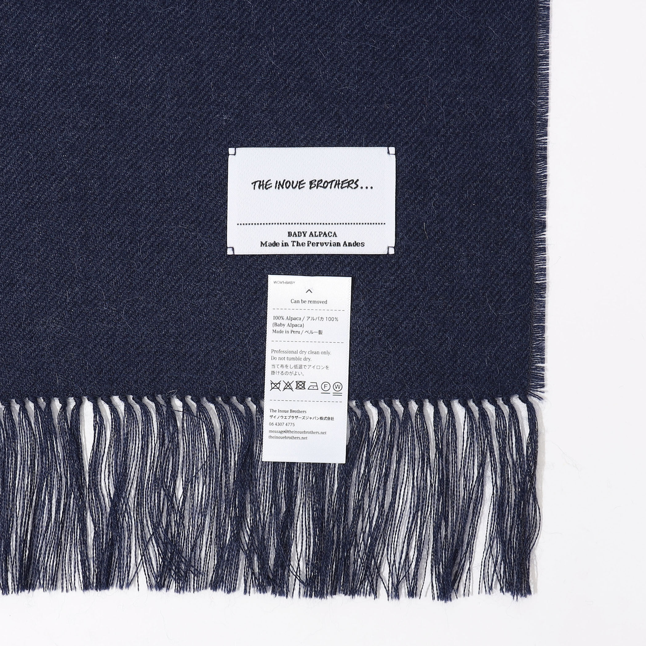 THE INOUE BROTHERS... Non Brushed Large Stole｜トゥモローランド ...