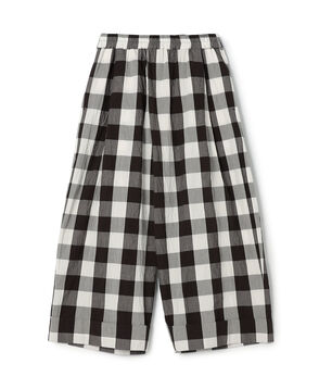 toogood THE BAKER TROUSERS TABLE CLOTH Gingham plaid Pants