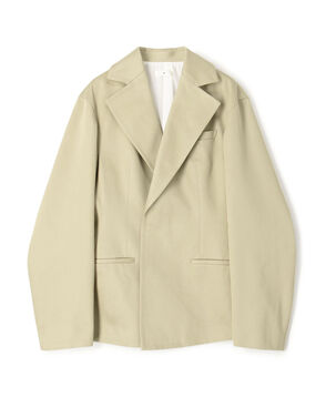 ■コットンサテン シェイプジャケット