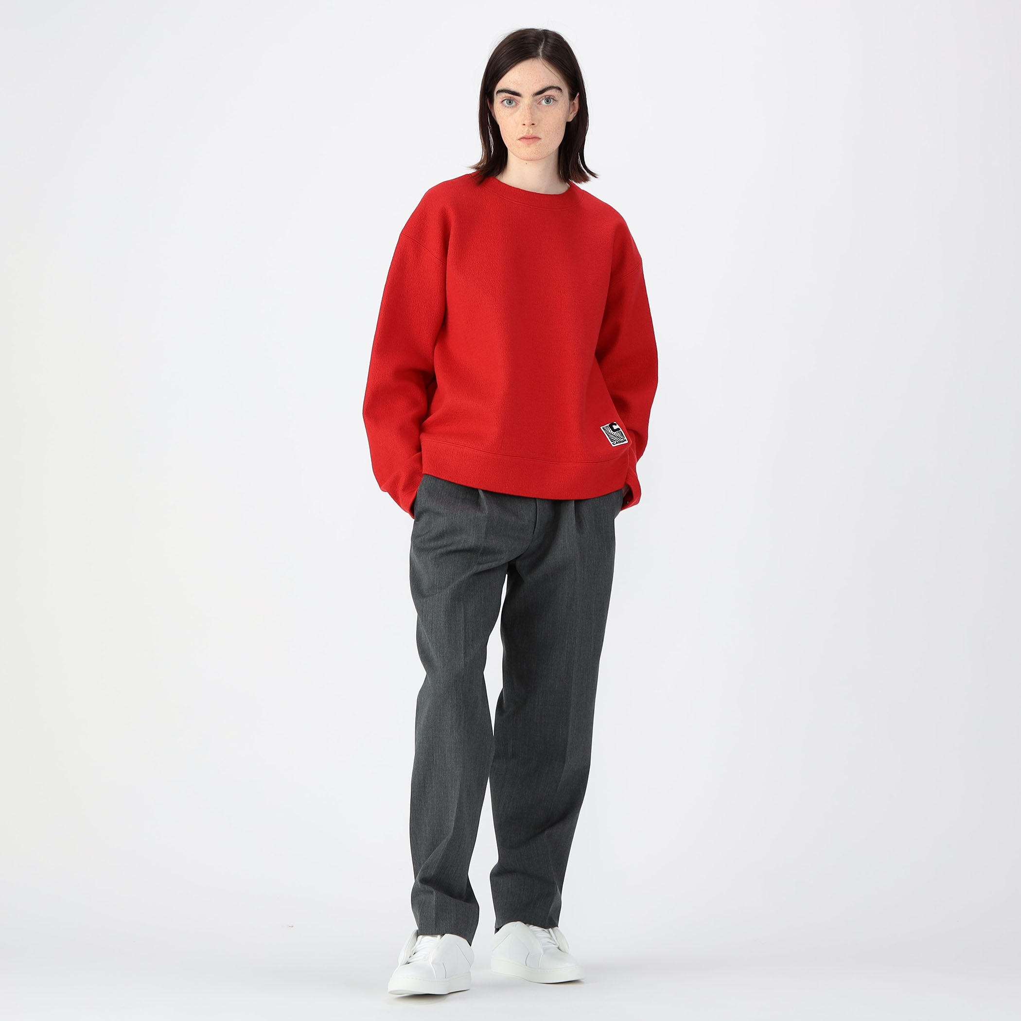 CABaN ウールギャバジン 1タックテーパードパンツ｜トゥモローランド