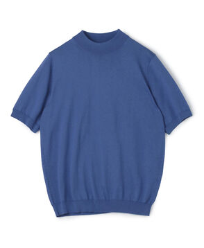 TOMORROWLAND tricot シルクコットン モックネックプルオーバーニット SESIA
