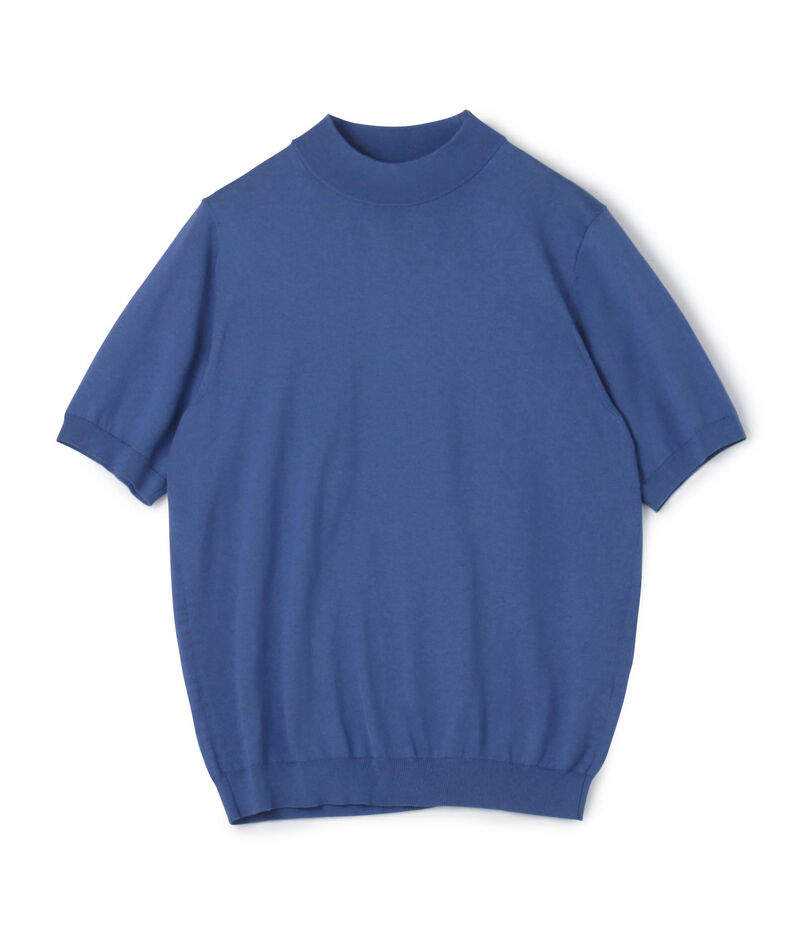 TOMORROWLAND tricot シルクコットン モックネックプルオーバーニット SESIA