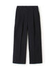 ポリエステルウールトロピカル 2タックワイドストレートアジャスターパンツ
