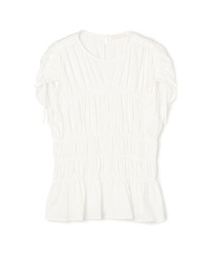 プレーティングジャージー シャーリングプルオーバー