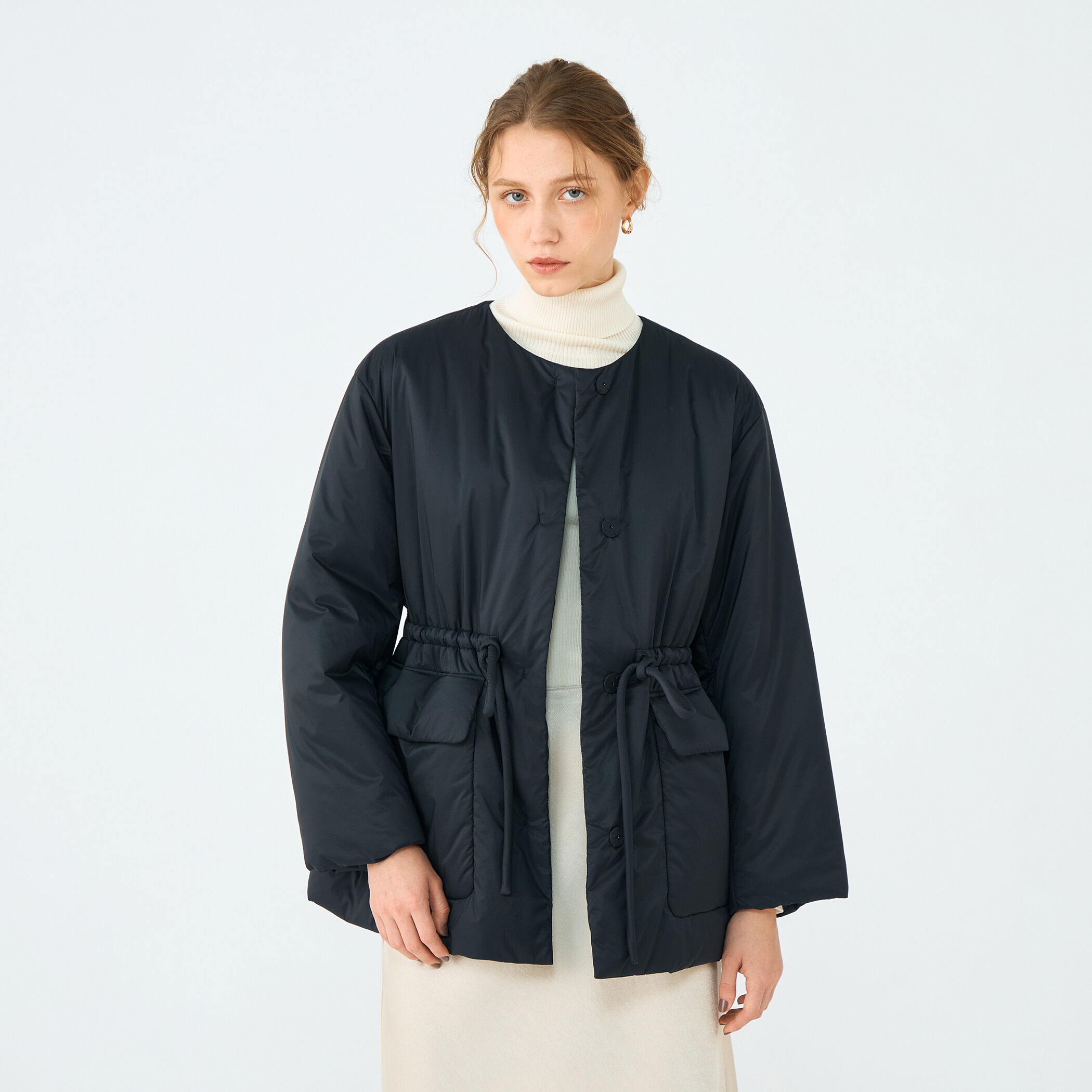 タイニーリップ ドロストショートコート｜トゥモローランド 公式通販