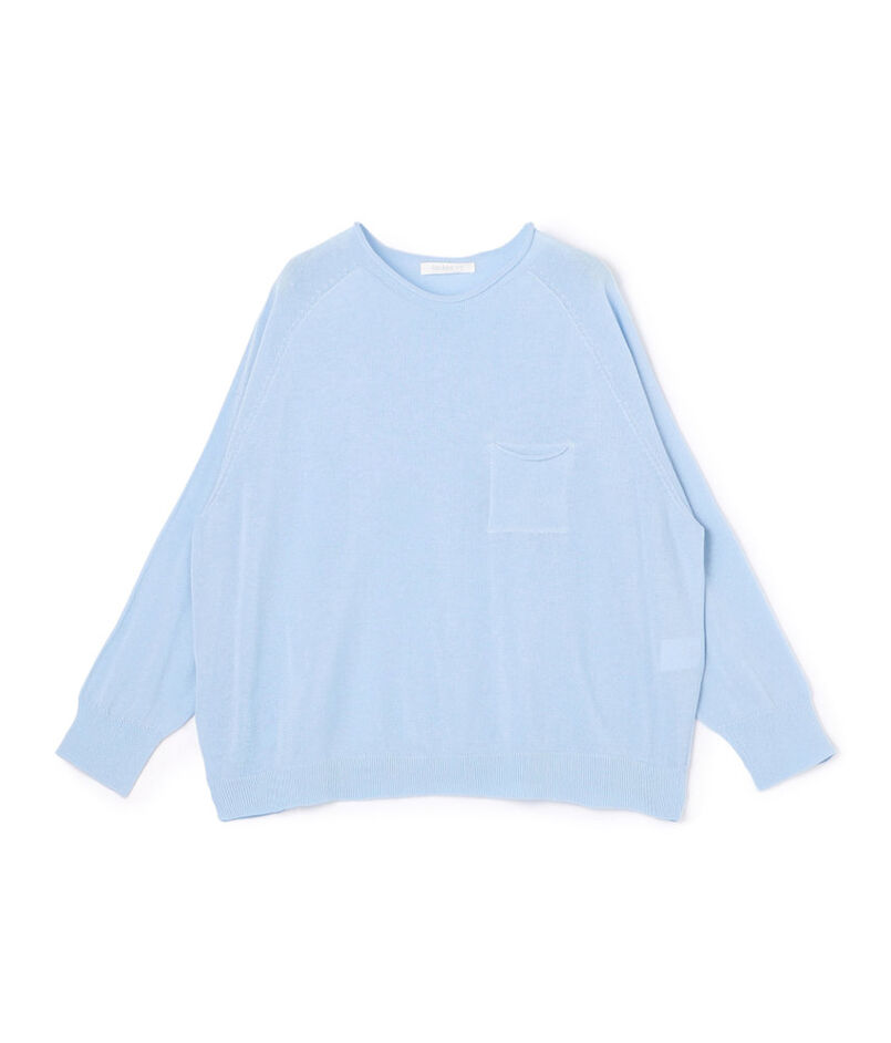 ■ガーゼコットン クルーネックプルオーバー